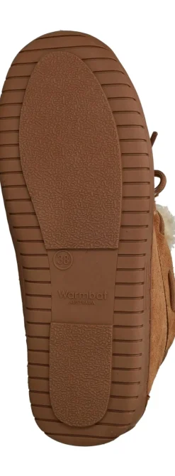 DAMES Warmbat Bunya Pantoffels Cognac Dames
