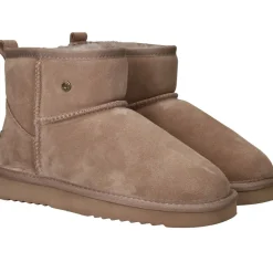 DAMES Warmbat Wallaby Boots Taupe Dames
