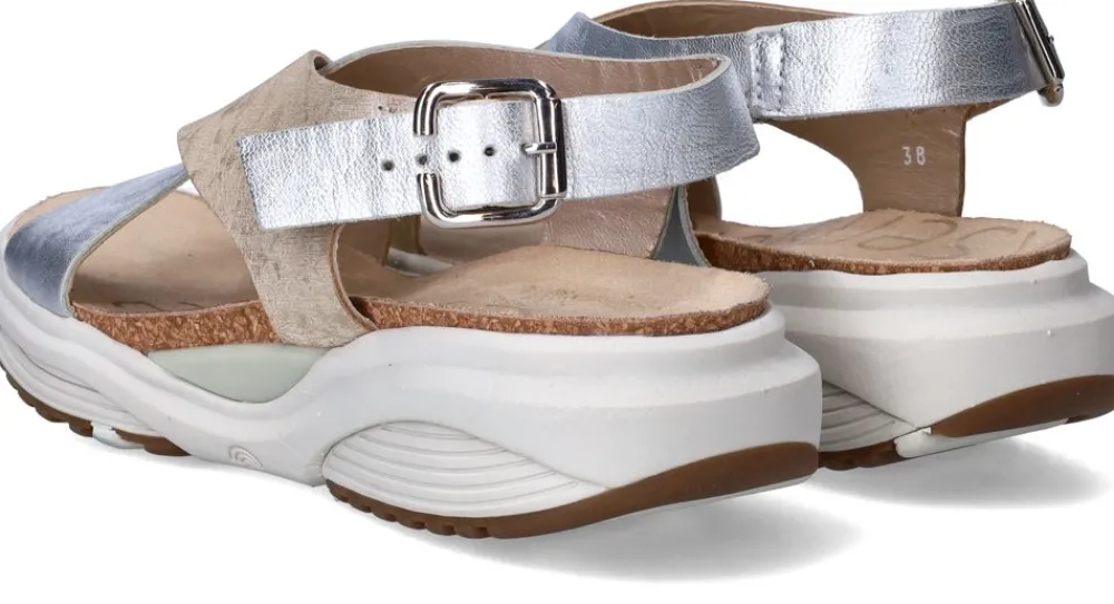 DAMES Xsensible Corfu Stretchwalker Sandalen Goud Dames
