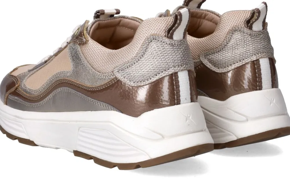 DAMES Xsensible Milau Stretchwalker Sneakers Taupe Dames