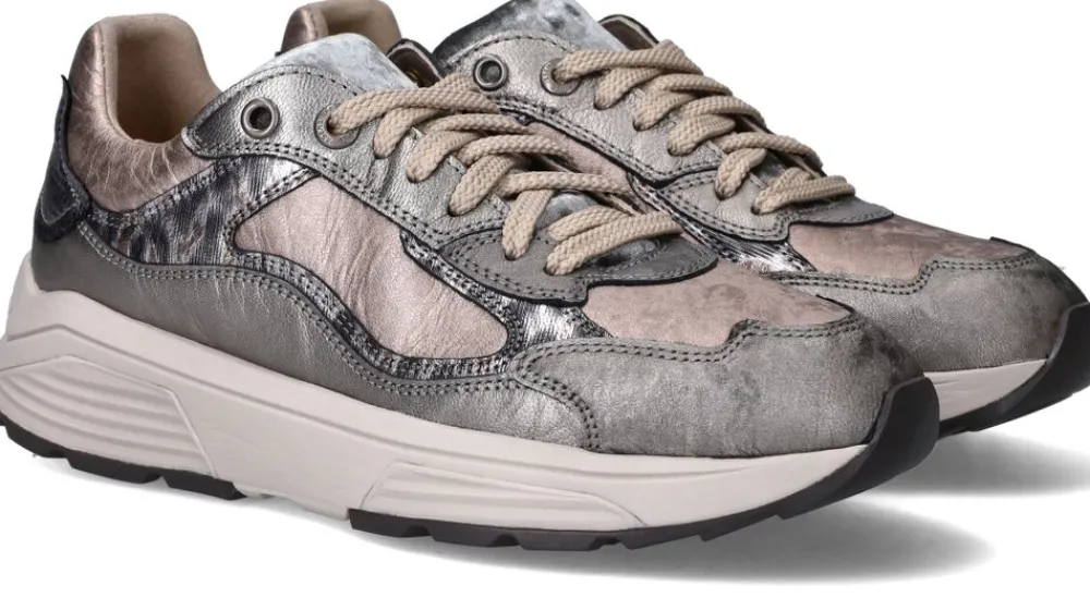 DAMES Xsensible Milau Stretchwalker Sneakers Zilver Dames