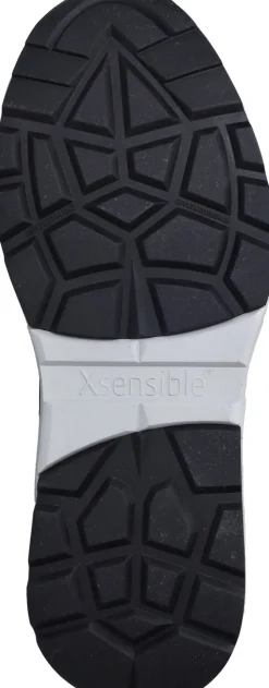 DAMES Xsensible Milau Stretchwalker Sneakers Zwart Dames