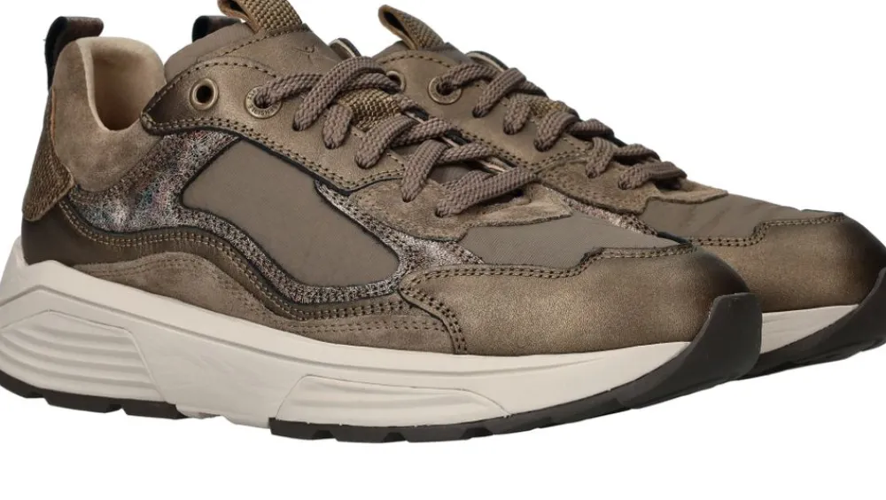 DAMES Xsensible Milau Stretchwalker Sneakers Groen Dames