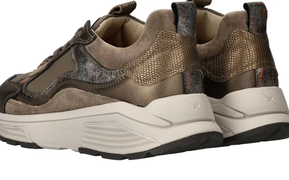DAMES Xsensible Milau Stretchwalker Sneakers Groen Dames