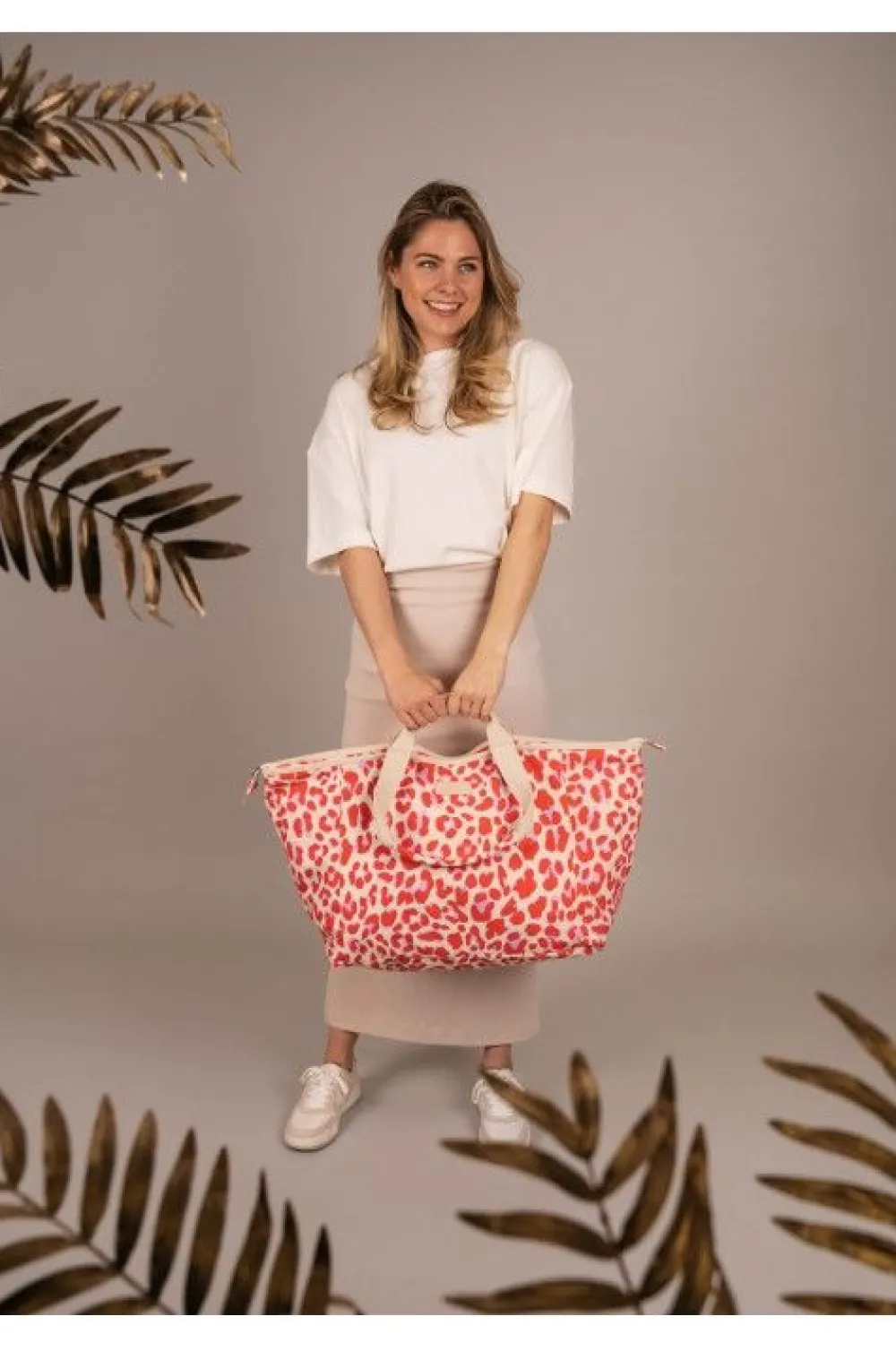 DAMES Zebra Tas Roze Dames